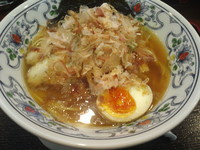 「煮干ラーメン」@にぼらや 西銀座通り店の写真