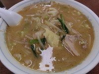 「味噌ラーメン（570円）」@三ちゃん食堂の写真