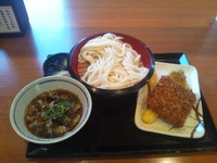 「肉汁つけうどん」@丸亀製麺 三木店の写真