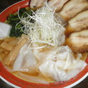 チャーシューメン８００円＋ワンタン１５０円