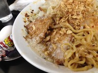 「汁なし (ラー油・温玉付) 780円」@ラーメン浜田家の写真