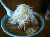 「ぶた入り小ラーメン」@ラーメン二郎 亀戸店の写真