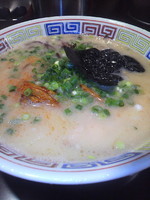 「長浜豚骨らーめん（ハリガネ）」@ハングリードラゴンの写真