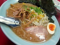 「ミソラーメン（麺硬め）　７００円」@ラーメンショップ幸手 金田亭の写真