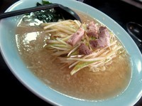 「ネギラーメン（小）　６００円」@ニューラーメンショップ主水の写真