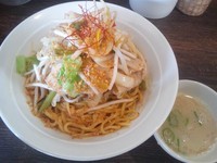 「【10月限定】旨辛まぜそば(中盛り) ￥850」@伝家 志木店の写真