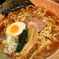 「太麺中華並盛り」@自家製麺屋 やま屋の写真