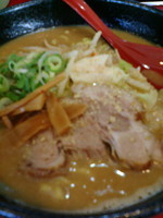 「麹みそらーめん」@天下一品 末広店の写真