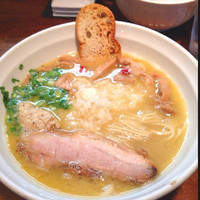 「鶏そば 塩 700円」@はりけんラーメンの写真