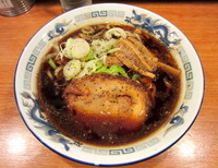 「中華そば」@富山ブラックラーメン だらんま 神田本店の写真