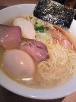 「味玉芳醇鶏だしそば790円＋中盛60円」@Ramen にじゅうぶんのいちの写真