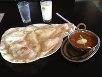 「ランチCセット(マイルドチキンカレー)」@ミラ花畑レストランの写真