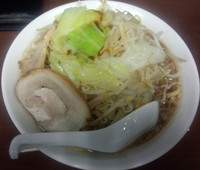 「ラーメン（ニンニクなし、ヤサイ）」@ラーメン アタゴロウの写真