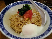 「まぜそば並(４８０円)」@麺屋 蕃茄の写真