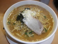 「カレーミソラーメン（７００円）大盛（１００円）」@みなと亭の写真