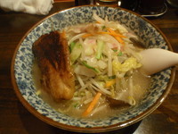 「タンメン＋チャーシュー１枚」@焼豚食道の写真