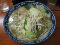 「タンメン＋煮玉子：700円（煮玉子無料）」@東京らぁめん 青龍の写真