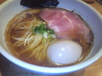 「味玉そば」@中華蕎麦 蘭鋳の写真