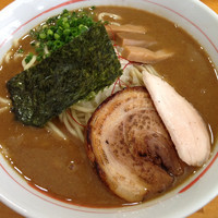 「海老むじゃきそば・大盛り(750円+50円)」@麺屋 むじゃきの写真