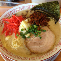 「長浜ラーメン」@博多長浜らーめん 六角堂 橋本店の写真