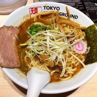 「ラーメン（￥750）」@TOKYO UNDER GROUND RAMEN 頑者の写真