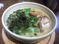 「岩のり塩らーめん」@竹風 那須塩原店の写真