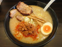 「ばりこて赤７４０円＋大盛り１５０円＋チャーシュー（クーポン）」@おおぼし 上田本店の写真