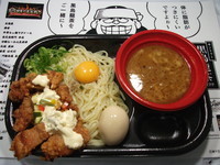 「信州鶏白湯 気むずかし家　信州鶏づくしつけそば+とろとろ味玉」@大つけ麺博 2012の写真