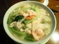 「海鮮つゆそば」@Shanghai Dining 状元樓 自由が丘店の写真