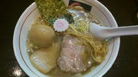 「味玉煮干しそば大盛」@おおぜき中華そば店の写真