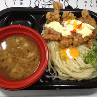 「信州鶏白湯 気むずかし家      信州鶏づくしつけそば」@大つけ麺博 2012の写真