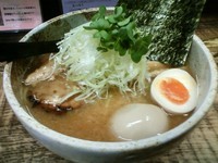 「ラーメン+味玉」@めん屋 元助 平塚店の写真