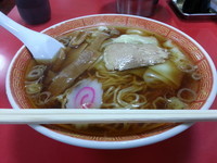 「ワンタンメン（４５０円）」@味の中華 十番の写真