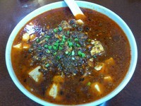 「麻婆豆腐麺\700」@晴々飯店の写真