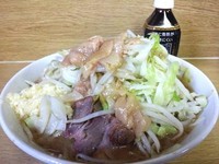 「ラーメン豚入り ￥800　ニンニク アブラ」@ラーメン二郎 栃木街道店の写真