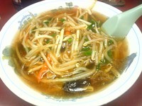 「サンマーメン＋チャーハン小」@中華料理 赤尾飯店の写真