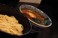 「かれつけ麺 並盛+とろけるチーズ+味玉」@狼煙 〜NOROSHI〜の写真