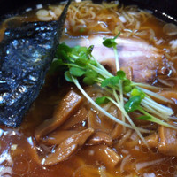 「Cセット(ラーメン+餃子+もやし)+大盛り+ライス」@コント 浅草本店の写真