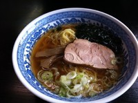 「醤油らーめん　５５０円」@米沢ラーメン 鈴木屋の写真