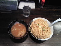 「濃厚煮干しつけ麺(大盛)、味玉」@つけ麺 弐☆゛屋の写真