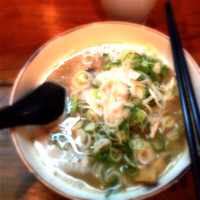 「Wラーメン」@麺や拓 堀江本店の写真