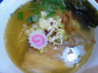 「塩煮干ラーメン」@ラーメン人生 JET 福島本店の写真