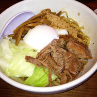 「まぜまぜ汁なし麺¥850」@凌駕IDEAの写真