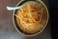 「北海道肉ネギラーメン＋麺硬め＋大盛」@麺場 龍吟の写真