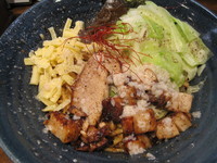 「油そば（200g）　600円」@とんこつ屋 秀虎の写真