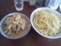 「野菜つけめん(大盛り) ￥900」@ラーメン ひかりの写真