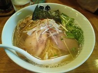 「【秋の限定】鯛そば780円＋生ビール」@中華そば田家 ふくふくの写真