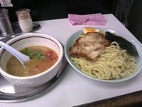 「海老出汁塩つけ麺800円，大盛り100円」@らーめん 凌駕の写真