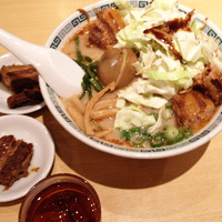 「太肉麺 大盛り 太肉×2」@桂花ラーメン 新宿ふぁんてんの写真