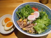 「サラダ風油そば+味玉=700円」@油そば専門店 Ra 飯能本店の写真